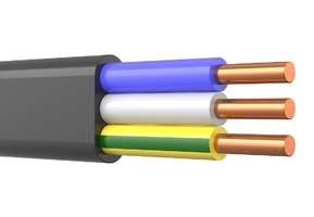  Кабель ВВГ Пнг-Ls 3*2,5 ГОСТ медный, силовой, черн. (100м)