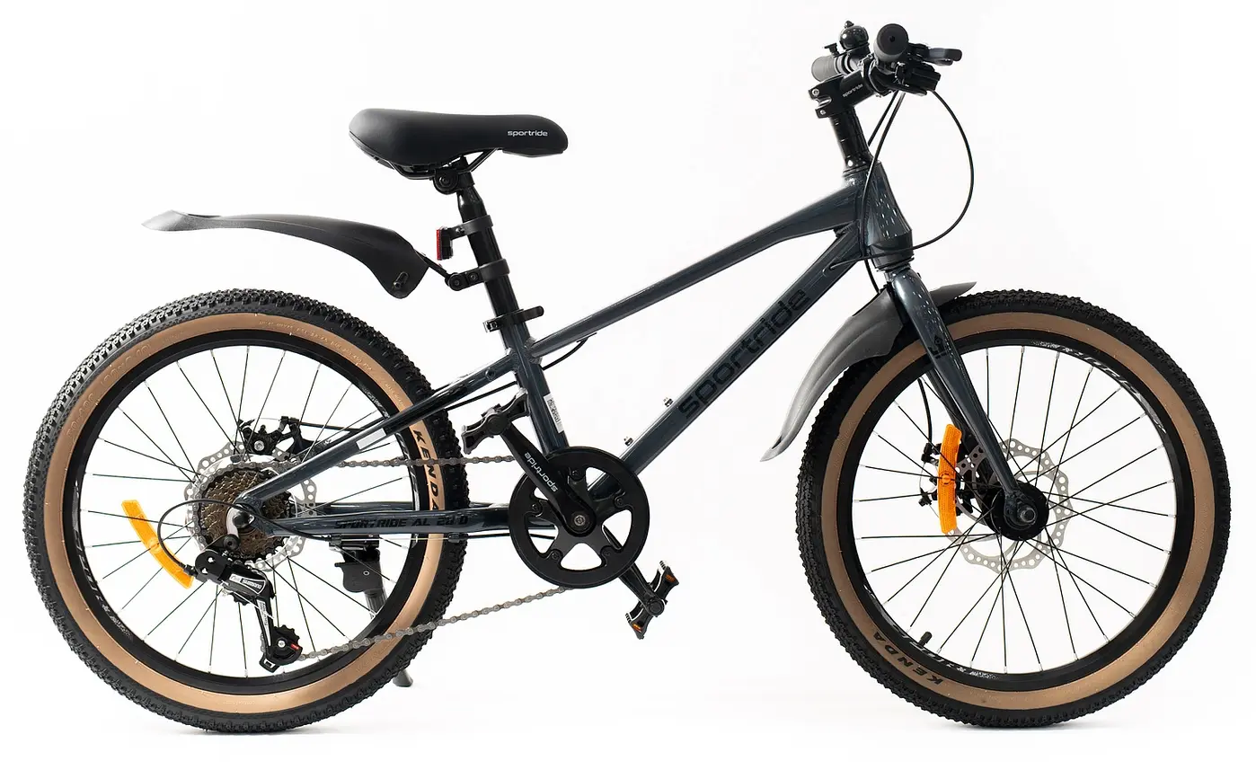  Велосипед SPORTRIDE AL 20 D (7 ск., рост OS) темно-серый 2026