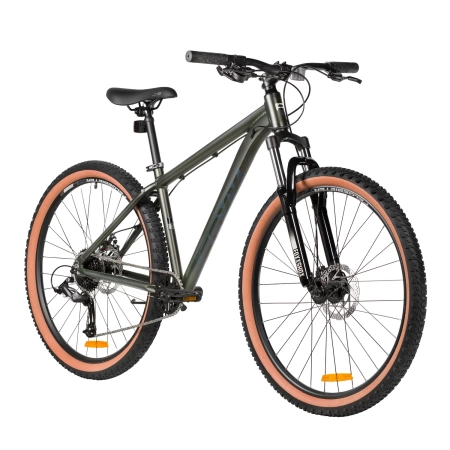  Велосипед FOXX MERIDIAN 29" зеленый, алюминий, рама 22" 