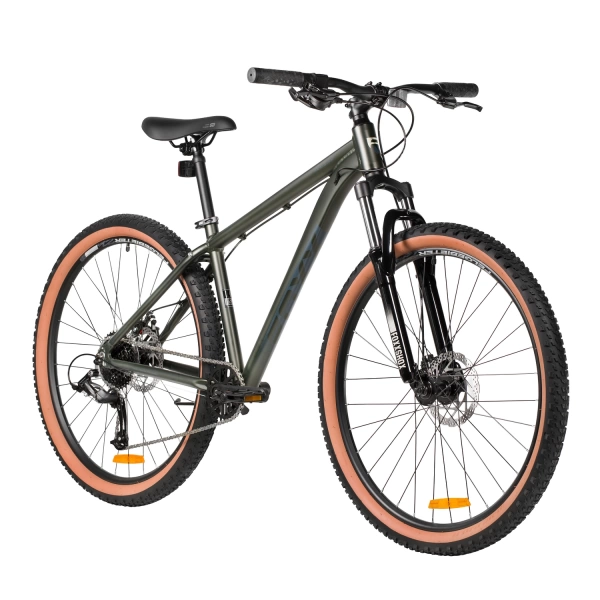  Велосипед FOXX MERIDIAN 29" зеленый, алюминий, рама 18" 