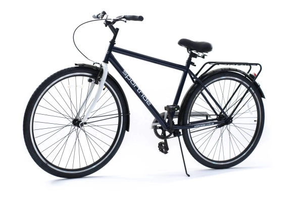  Велосипед SPORTRIDE CITY 28 (1 ск., рост 20") синий 2025