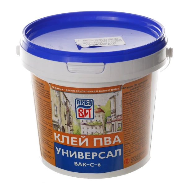  Клей ПВА универсальный 0,9кг ВАК-С-6 Аква ВИТ