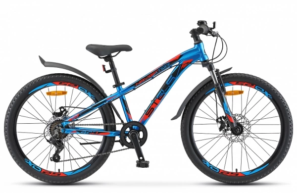  Велосипед STELS 24" Navigator-440 V010, рама 12", синий *